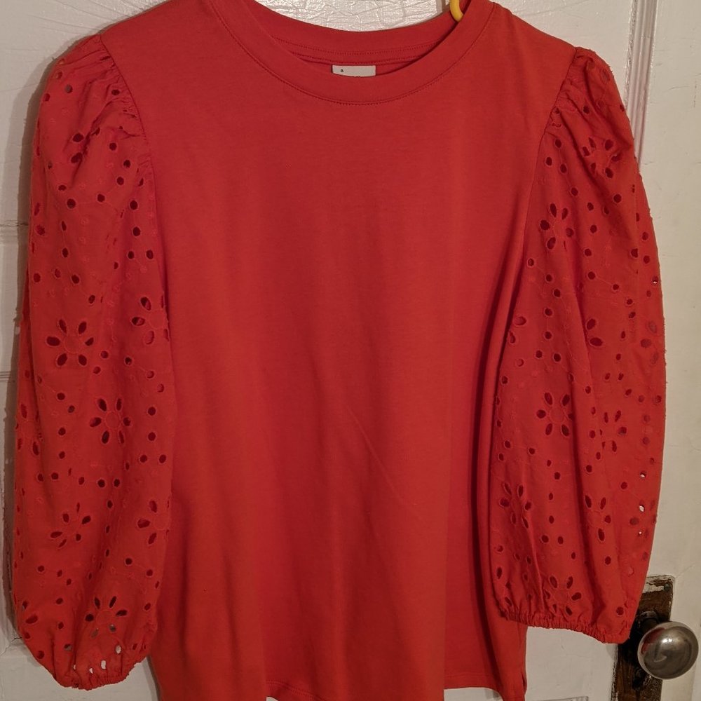 Cotton Long-sleeve blouses (priced individually)